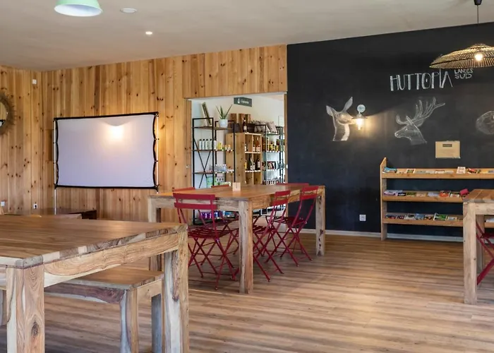 Huttopia Landes Sud Kamp alanı Saint-Michel-Escalus