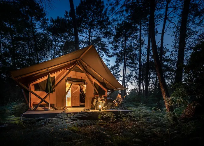 Huttopia Landes Sud Kamp alanı Saint-Michel-Escalus