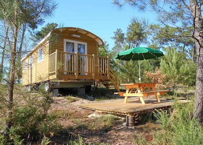 Huttopia Landes Sud Kamp alanı Saint-Michel-Escalus